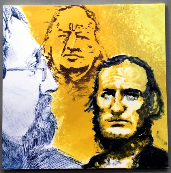 Self Portrait with Ancestors #2. 